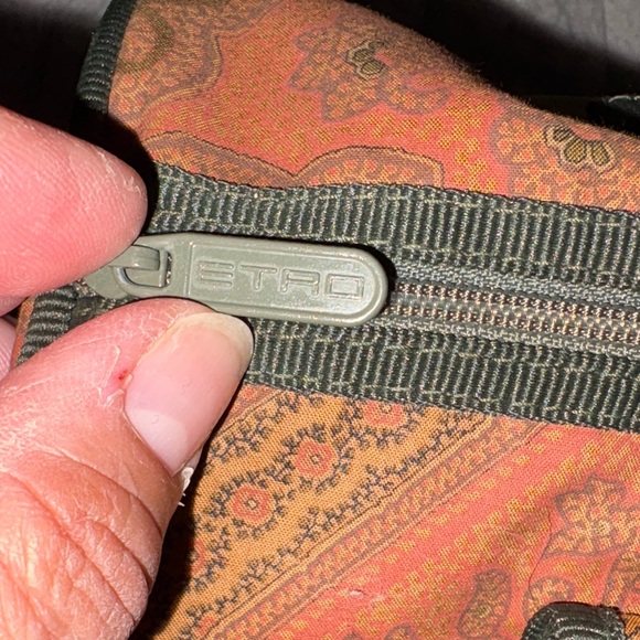 Etro Women's Brown Paisley Travel Bag - Picture 6 of 7